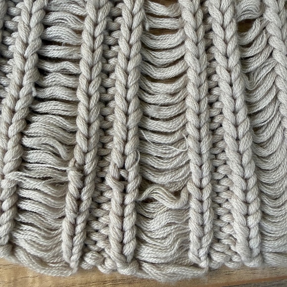 VGUC - Haute Hippie Chunky Knit Long Wool Sweater Vest OS - Picture 12 of 13